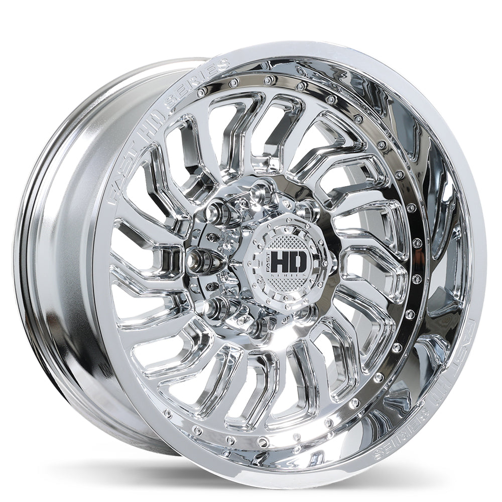 Fast HD D-STRUCT, 20x10.0, 8x165.1, ET-15, CB125.1, Chrome - F267-2000-82CN-15C251