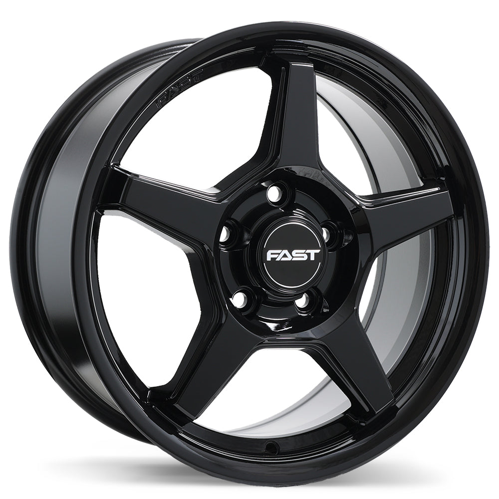 Fast Wheels Flair, 16x7.0, 5x114.3, ET45, CB67.1, Gloss Black - F272-1670-65BN+45E671