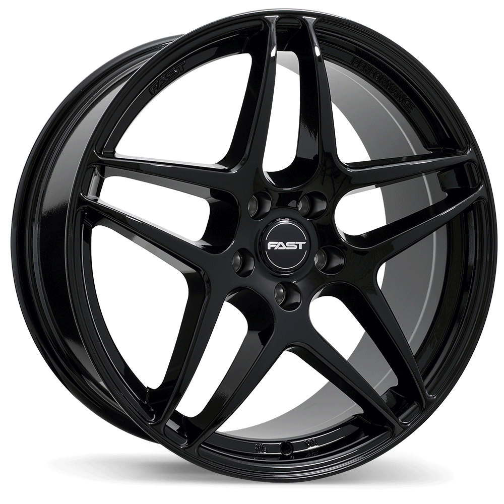 Fast Wheels Boost, 18x8.0, 5x120, ET40, CB72.6, Gloss Black - F274-1880-12BN+40C726