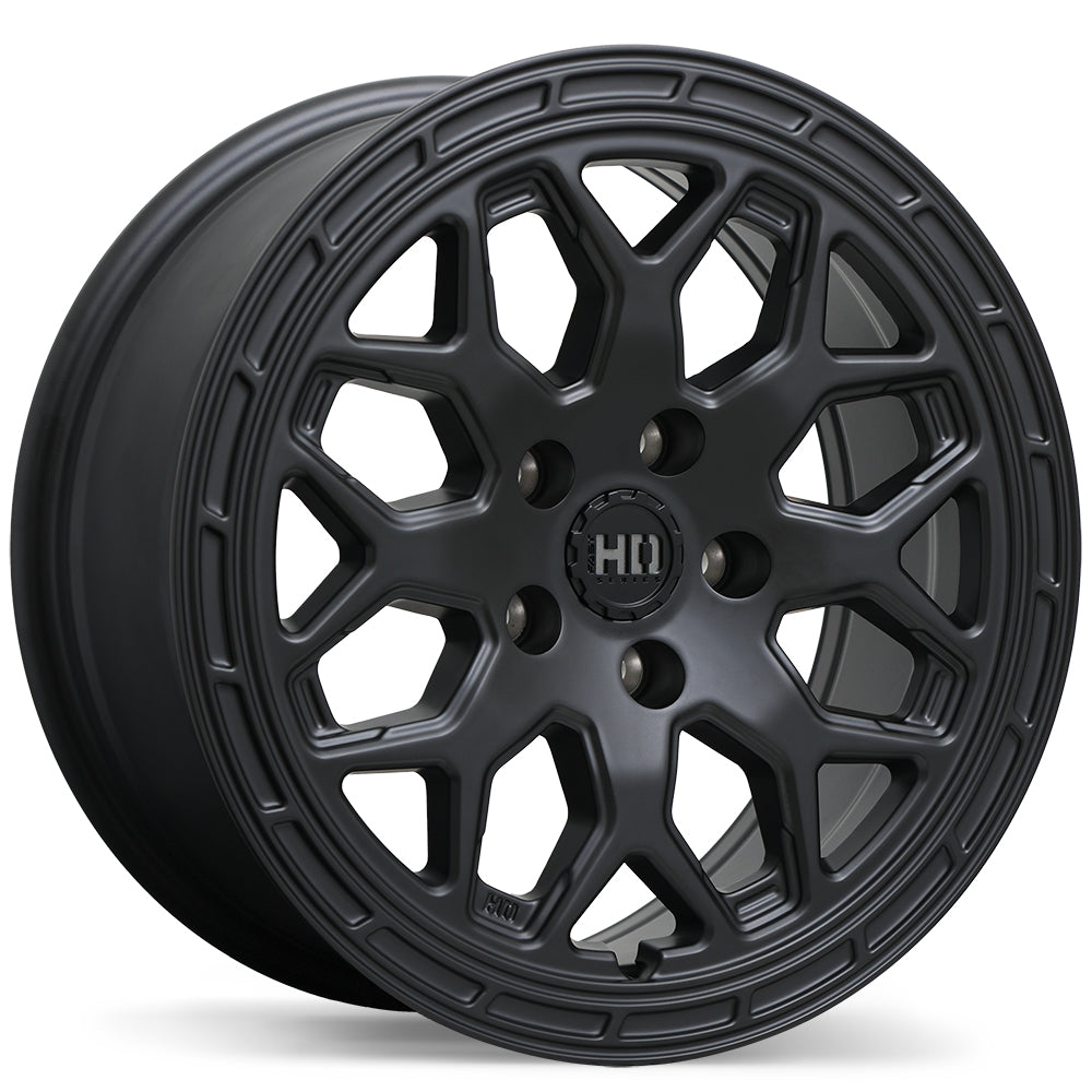 Fast HD Bandit, 18x8.0, 5x114.3, ET35, CB72.6, Matte Black - F277-1880-65FN+35C726