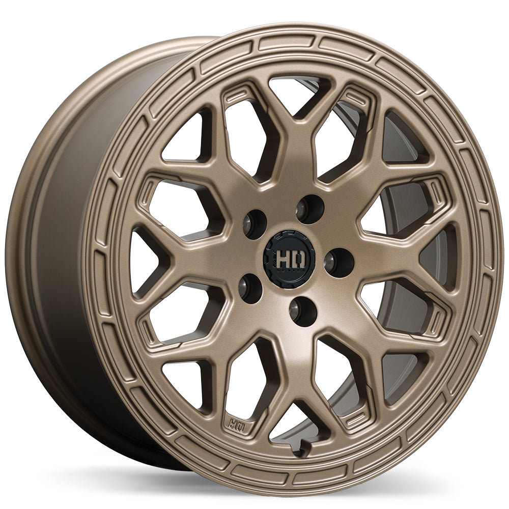 Fast HD Bandit, 17x7.5, 5x114.3, ET35, CB72.6, Satin Bronze - F277-1775-65ZT+35C726