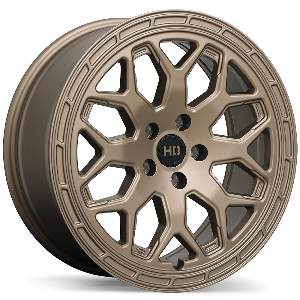 Fast HD Bandit, 18x8.0, 5x112, ET40, CB57.1, Satin Bronze - F277-1880-44ZT+40R571