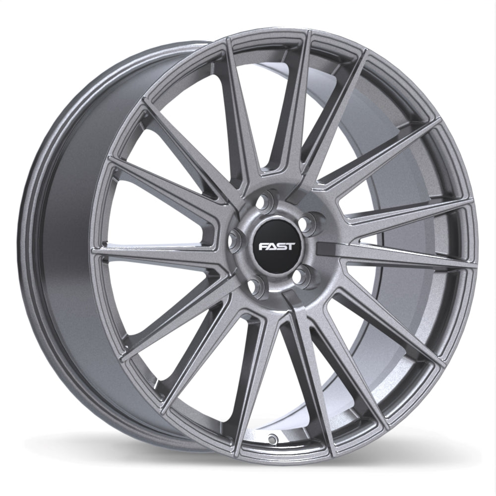 Fast Wheels Tempest, 19x8.5, 5x114.3, ET45, CB67.1, Titanium - F280-1985-65TN+45C671