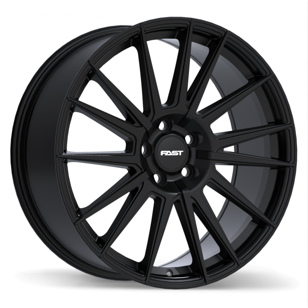Fast Wheels Tempest, 19x8.5, 5x114.3, ET50, CB64.1, Satin Black - F280Y-1985-65BT+50R641