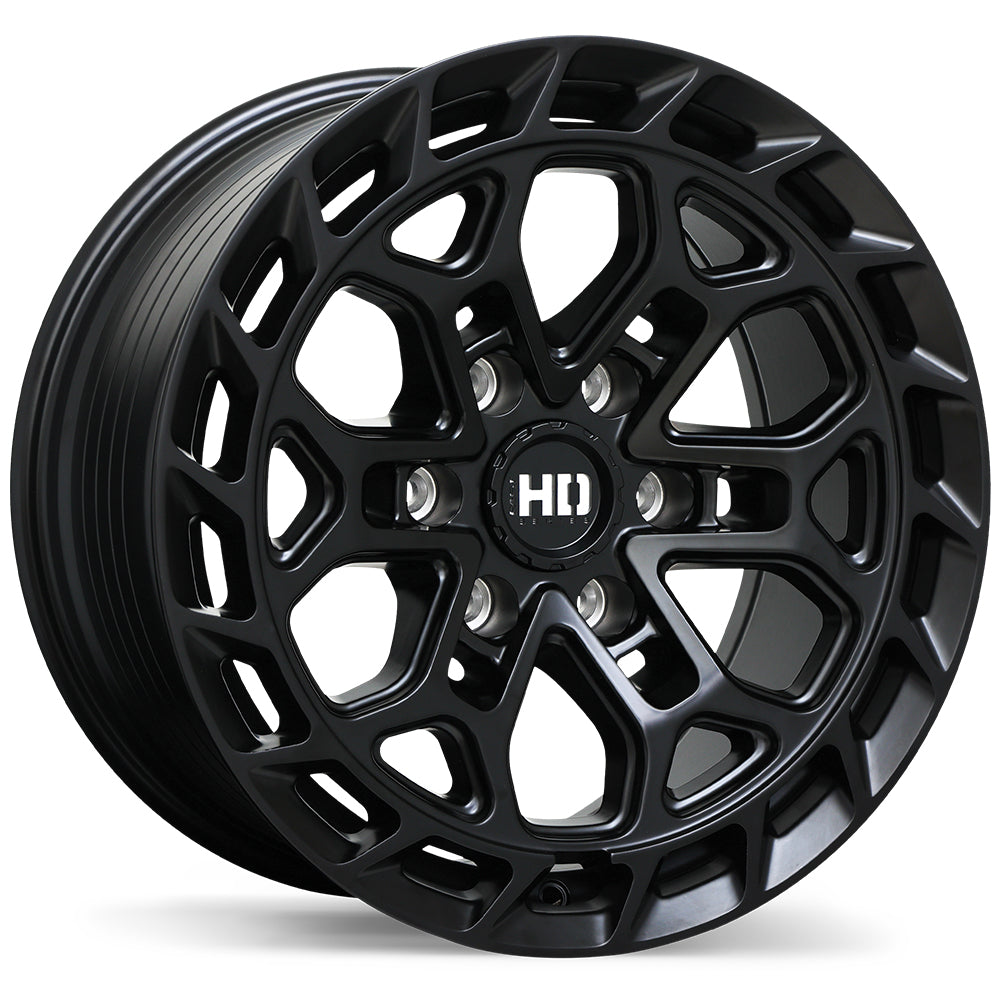 Fast HD Phantom, 18x9.0, 6x139.7, ET20, CB78, Satin Black - F281-1890-83BT+20C780