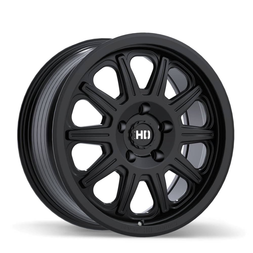Fast HD Fury, 18x8.0, 5x120, ET40, CB72.6, Satin Black - F282-1880-12BT+40C726