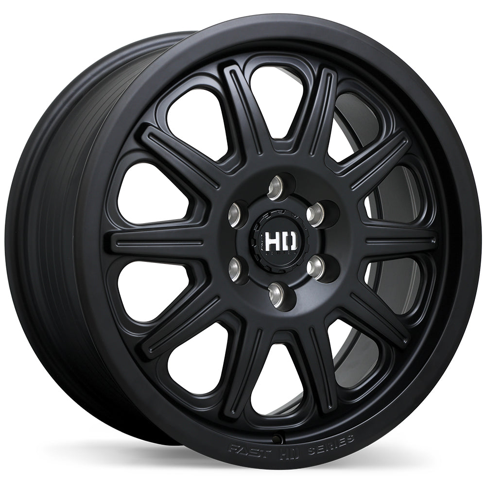 Fast HD Fury, 18x8.0, 6x120, ET50, CB67.1, Satin Black - F282-1880-62BT+50C671