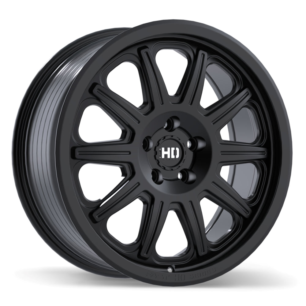 Fast HD Fury, 19x8.0, 5x114.3, ET40, CB72.6, Satin Black - F282-1980-65BT+40C726