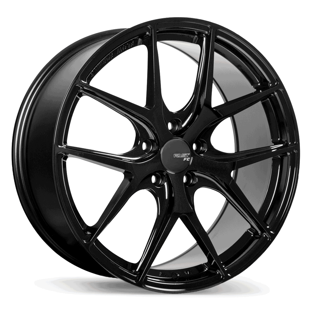 Fast Wheels FC04, 19x8.5, 5x114.3, ET35, CB72.6, Metallic Black - FC04-1985-65BE+35E726