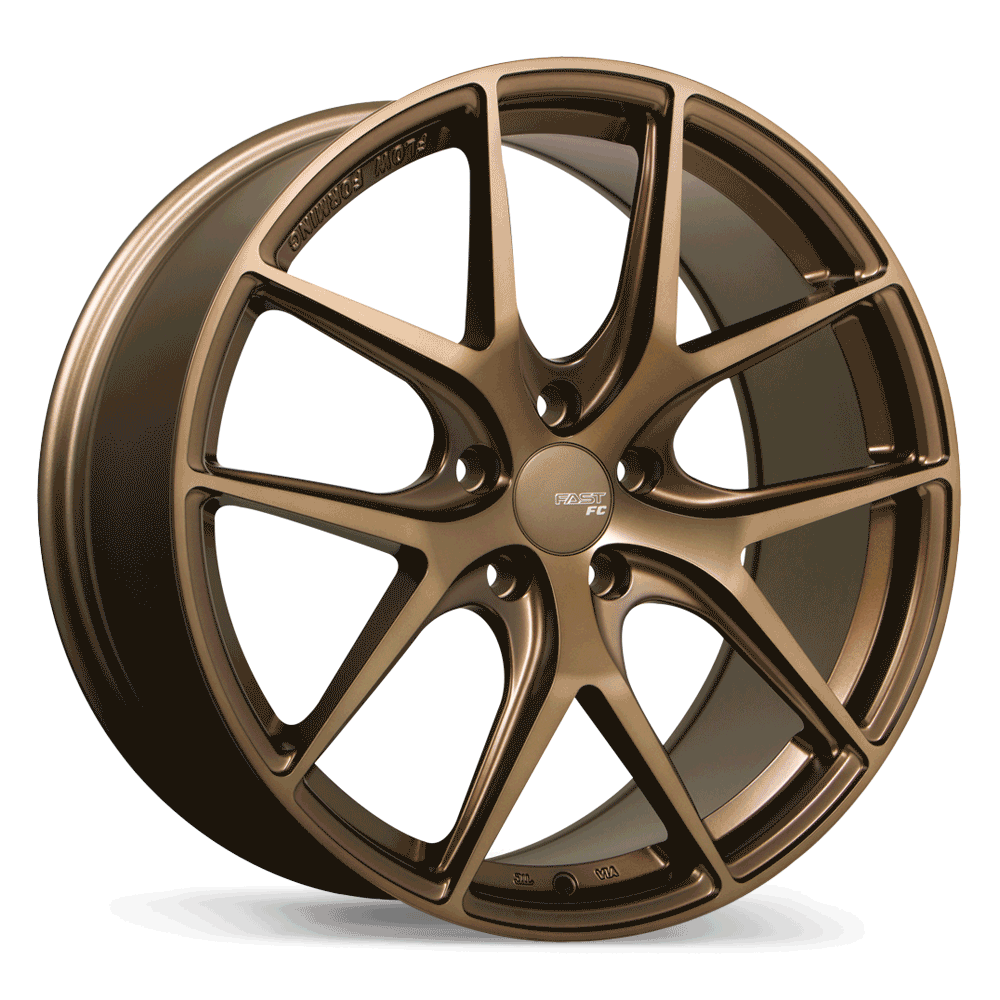 Fast Wheels FC04, 19x8.5, 5x114.3, ET45, CB72.6, Matte Bronze - FC04-1985-65ZM+45C726