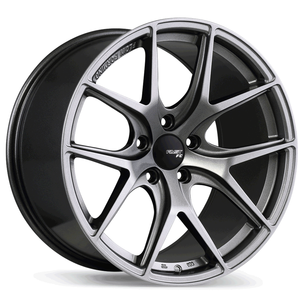 Fast Wheels FC04, 19x9.5, 5x114.3, ET35, CB72.6, Titanium - FC04-1995-65TN+35C726