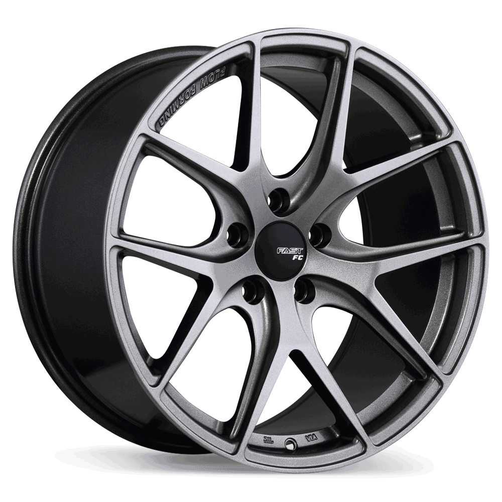 Fast Wheels FC04, 19x8.5, 5x114.3, ET35, CB72.6, Titanium - FC04-1985-65TN+35C726