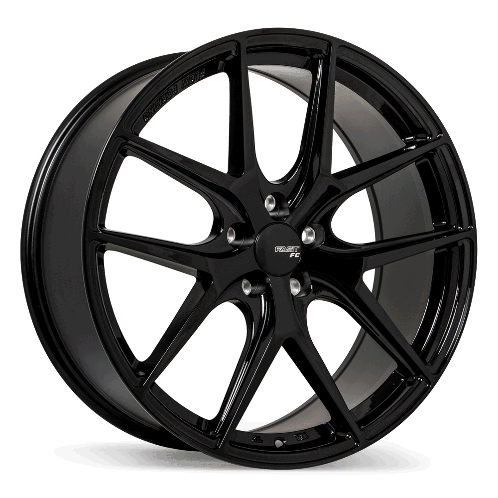 Fast Wheels FC04, 20x9.5, 5x114.3, ET45, CB72.6, Metallic Black - FC04A-2095-65BE+45C726