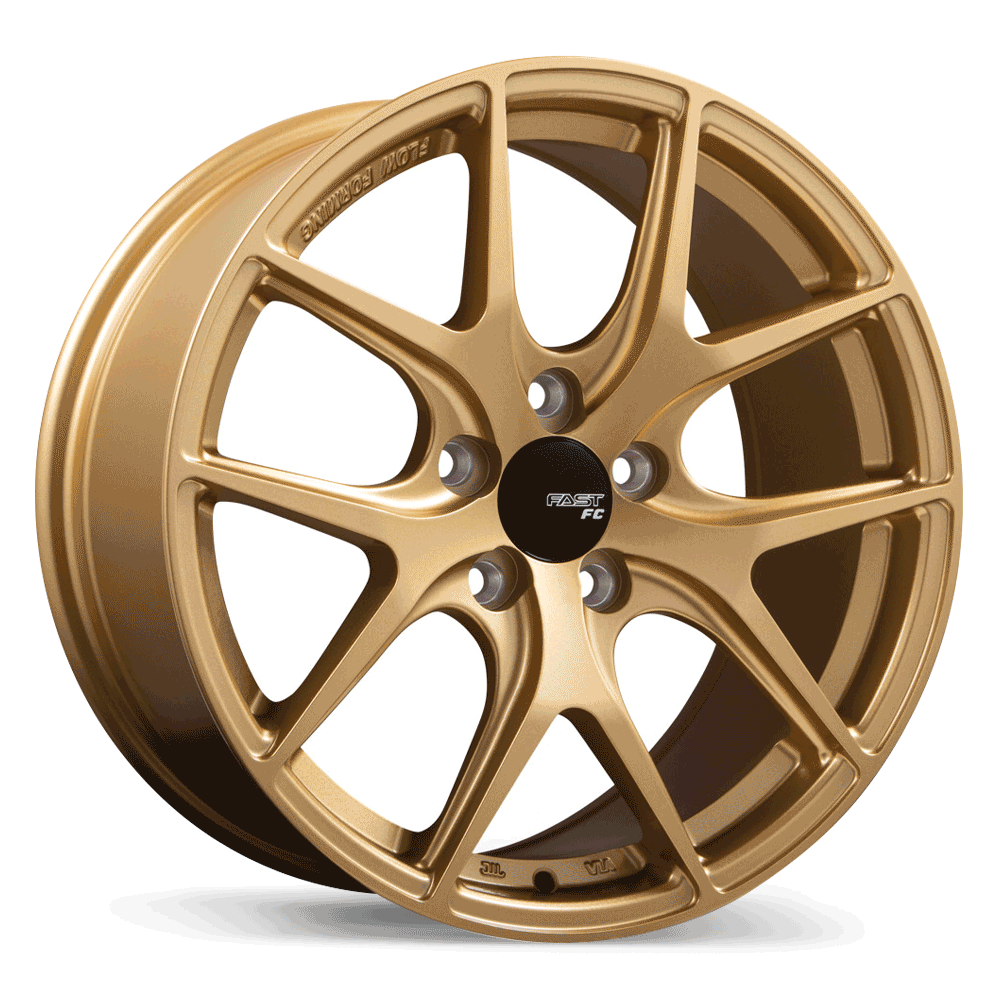 Fast Wheels FC04, 17x8.0, 5x100, ET40, CB72.6, Gold - FC04A-1780-80DN+40C726