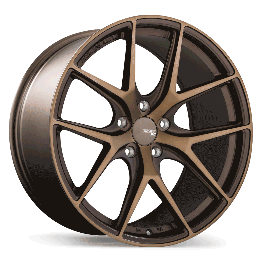 Fast Wheels FC04, 19x8.5, 5x110, ET45, CB72.6, Matte Bronze - FC04A-1985-52ZM+45C726