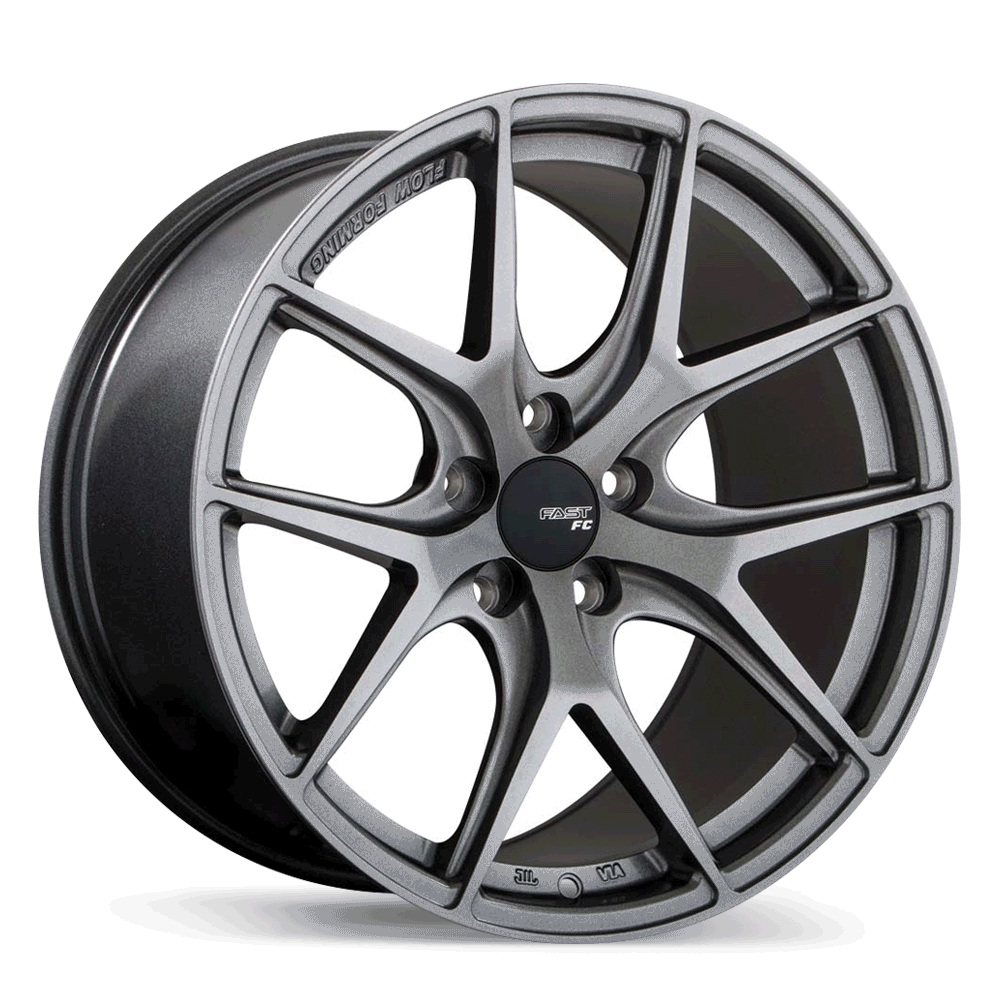 Fast Wheels FC04, 19x9.5, 5x108, ET45, CB72.6, Titanium - FC04A-1995-31TN+45C726