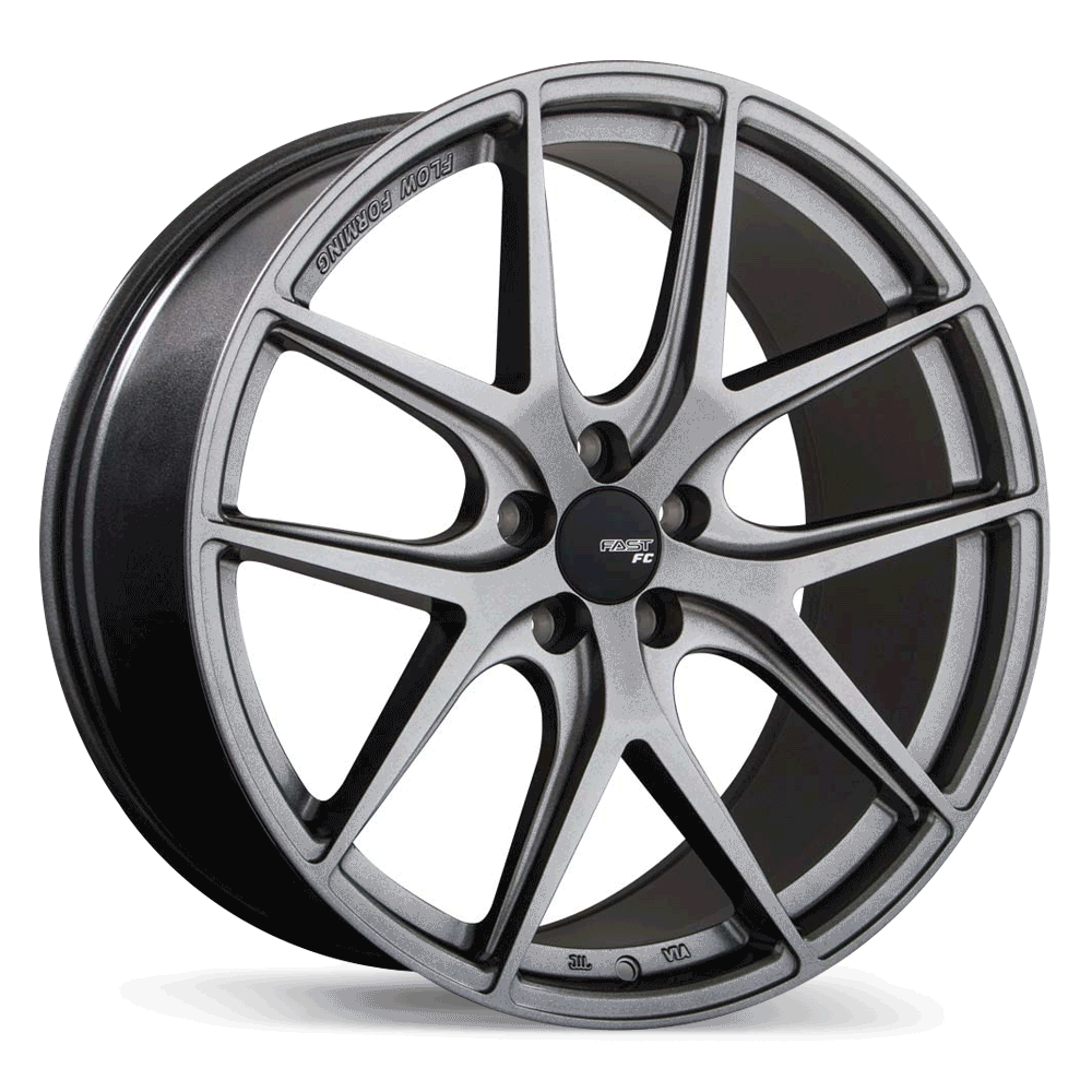 Fast Wheels FC04, 19x8.5, 5x108, ET35, CB72.6, Titanium - FC04A-1985-31TN+35C726