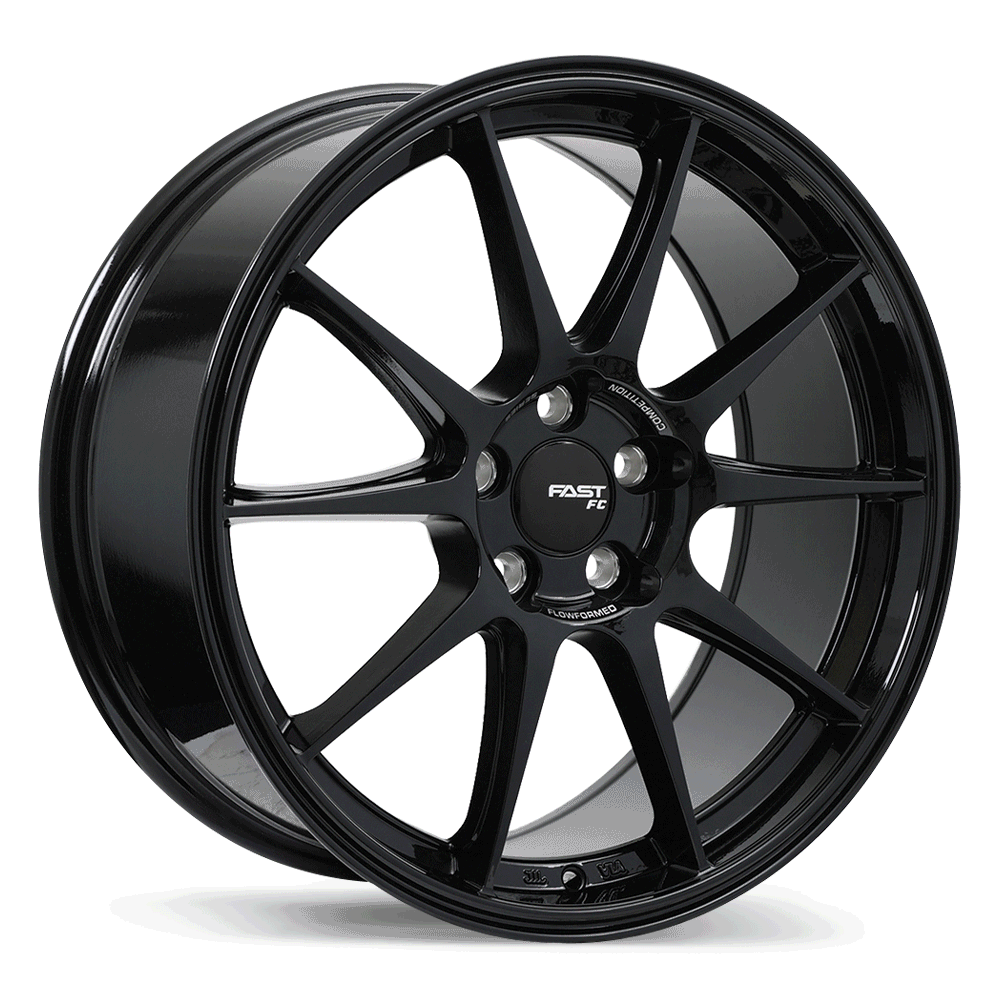 Fast Wheels FC08, 18x8.0, 5x120.65, ET40, CB72.6, Gloss Black - FC08A-1880-61BN+40C726