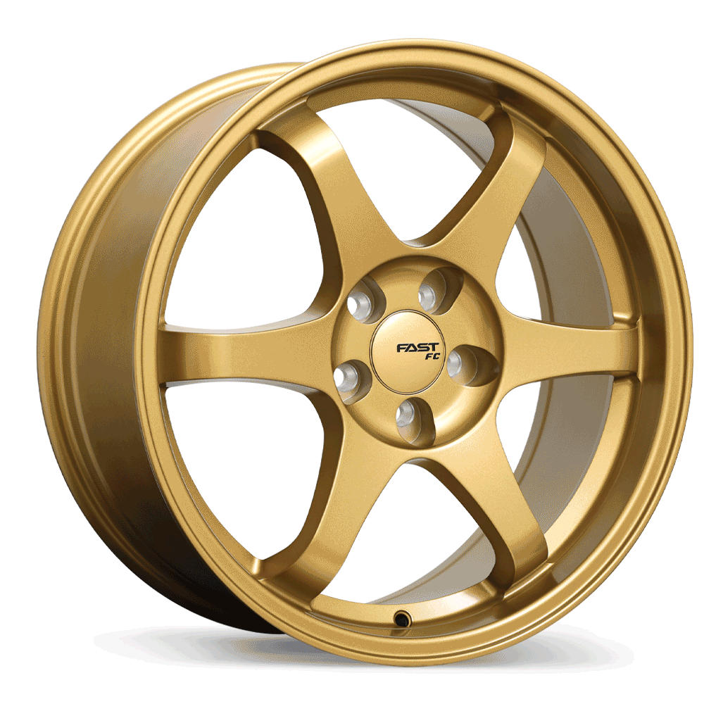 Fast Wheels FC09, 18x9.0, 5x120, ET45, CB72.6, Satin Gold - FC09A-1890-12DT+45C726