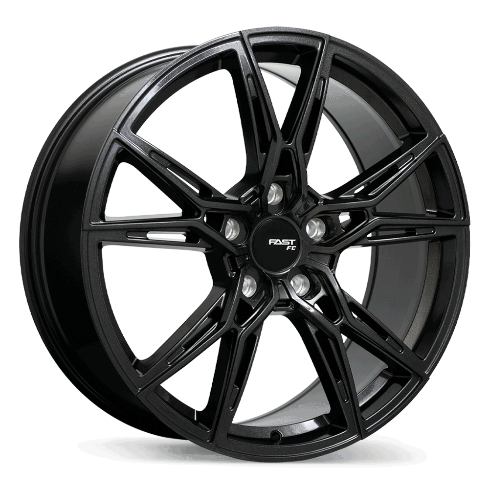 Fast Wheels FC10, 19x8.5, 5x114.3, ET35, CB71.5, Gloss Black Anthracite - FC10A-1985-65BN+35C715