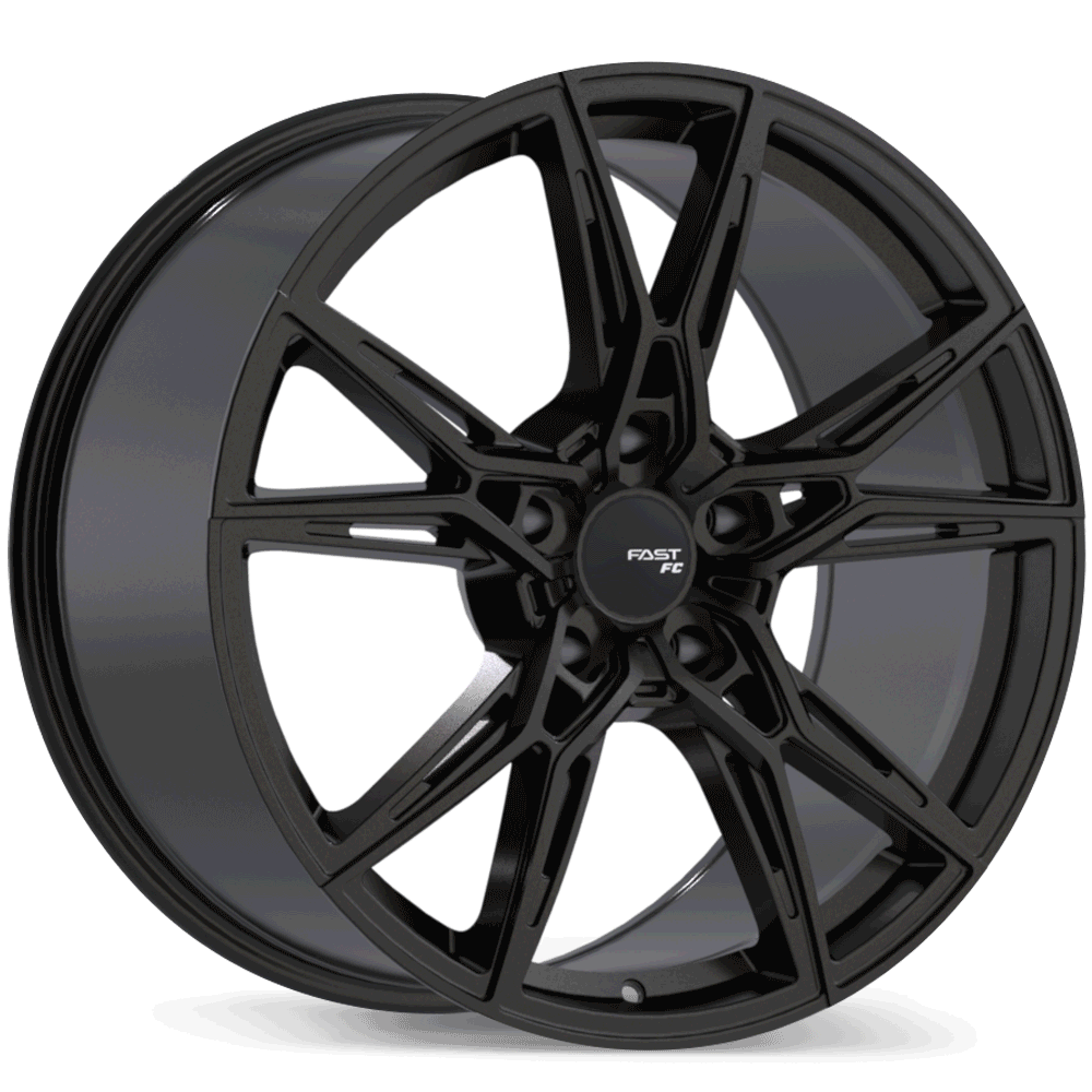 Fast Wheels FC10, 20x10.5, 5x120.65, ET45, CB70.3, Gloss Black Anthracite - FC10A-2005-61BN+45C703