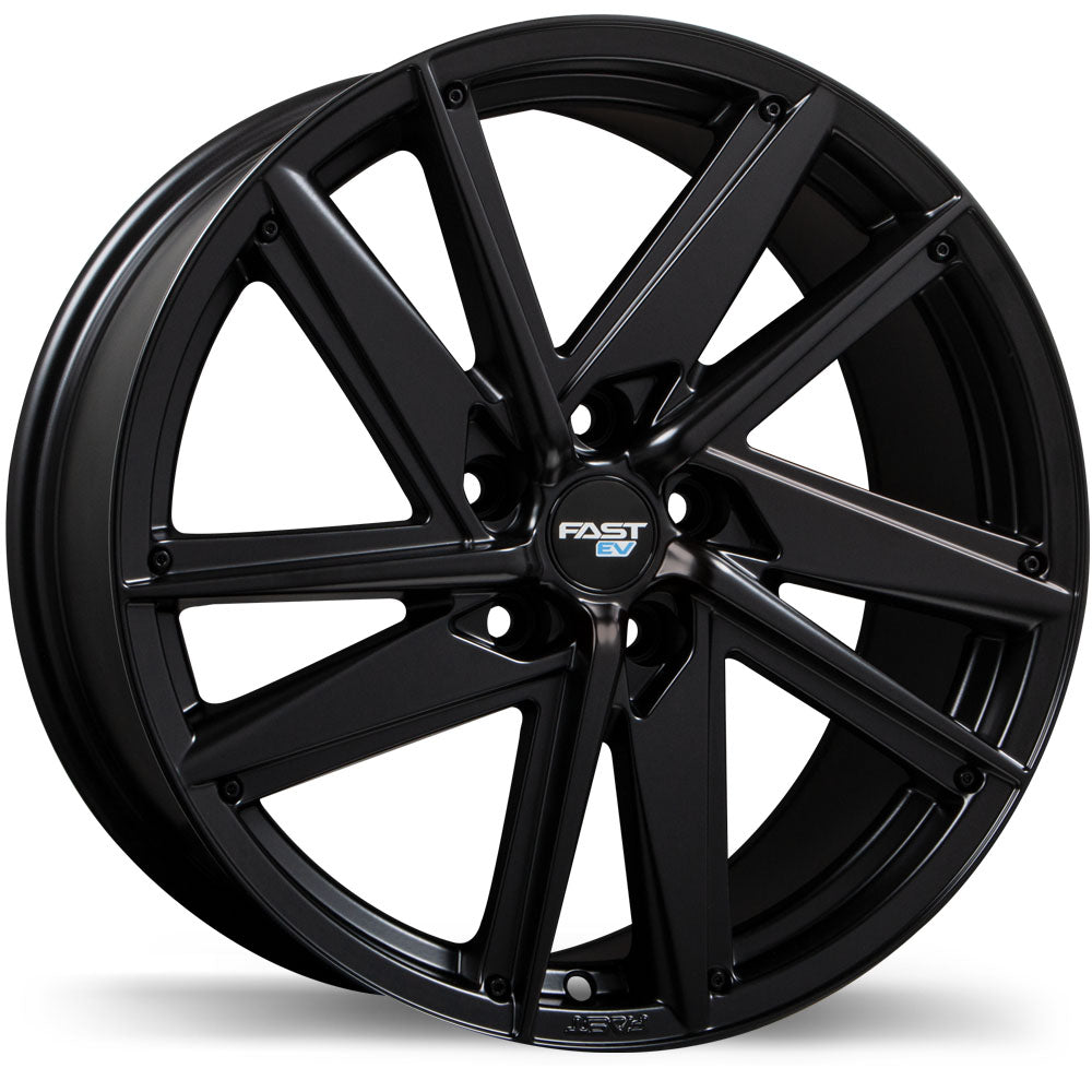 Fast Wheels EV01, 19x8.0, 5x112, ET45, CB66.6, Satin Black - FE01-1980-44BT+45C666