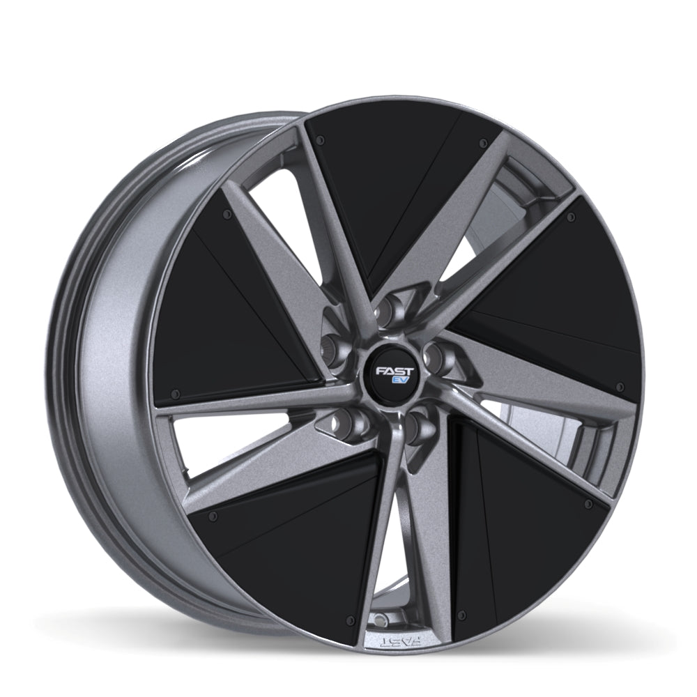 Fast Wheels EV01(+), 18x7.5, 5x114.3, ET45, CB66.1, Titanium - FE01(+)-1875-65TN+45C661