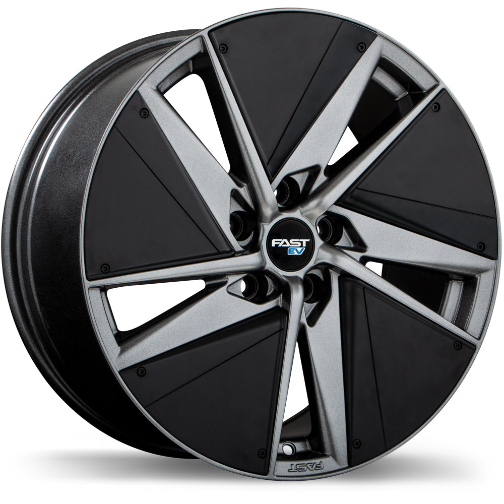Fast Wheels EV01(+), 19x7.5, 5x108, ET42, CB63.4, Titanium - FE01(+)-1975-31TN+42C634