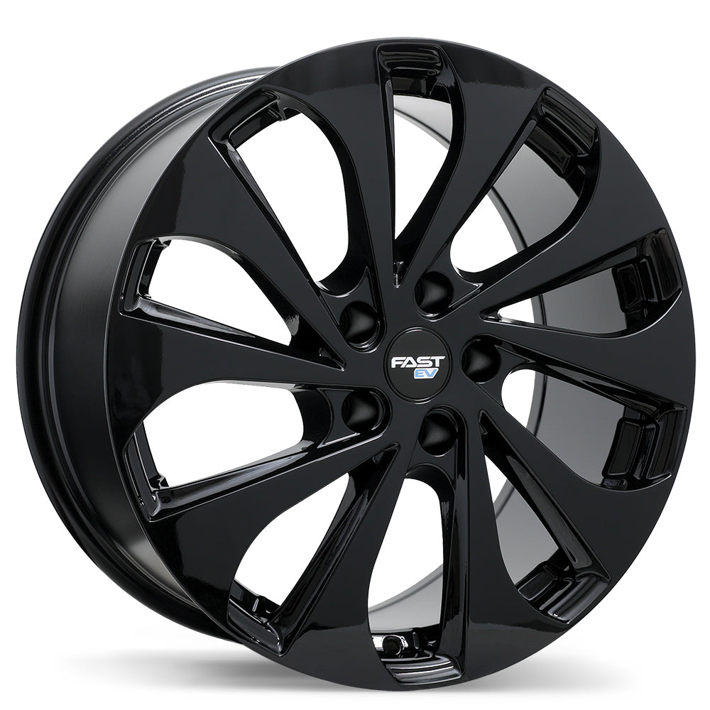 Fast Wheels EV05, 18x8.5, 5x114.3, ET40, CB64.1, Gloss Black - FE05E-1885-65BN+40C641