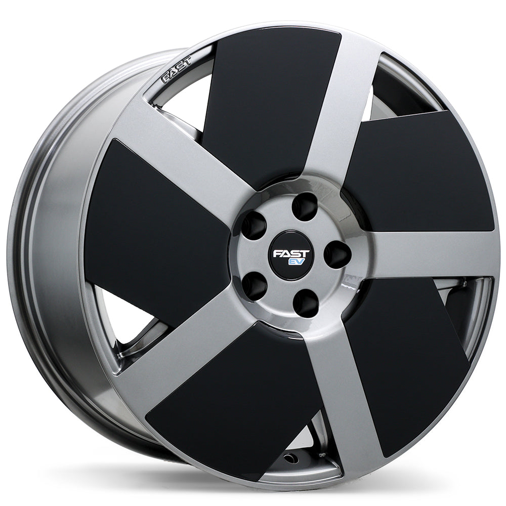 Fast Wheels EV06, 19x8.5, 5x114.3, ET43, CB67.1, Gloss Grey - FE06-1985-65GN+43R671