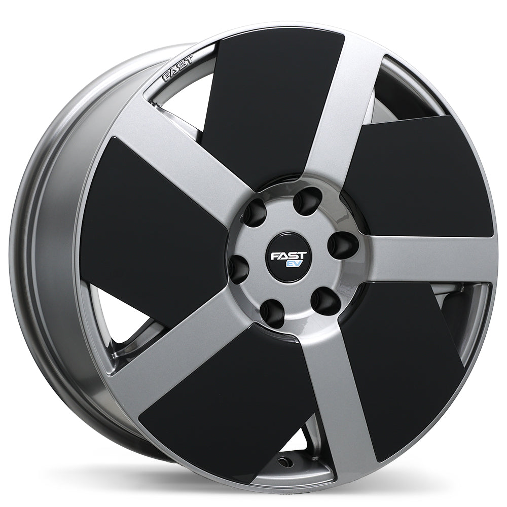 Fast Wheels EV06, 19x8.5, 6x132, ET37, CB74.5, Gloss Grey - FE06-1985-91GN+37C745