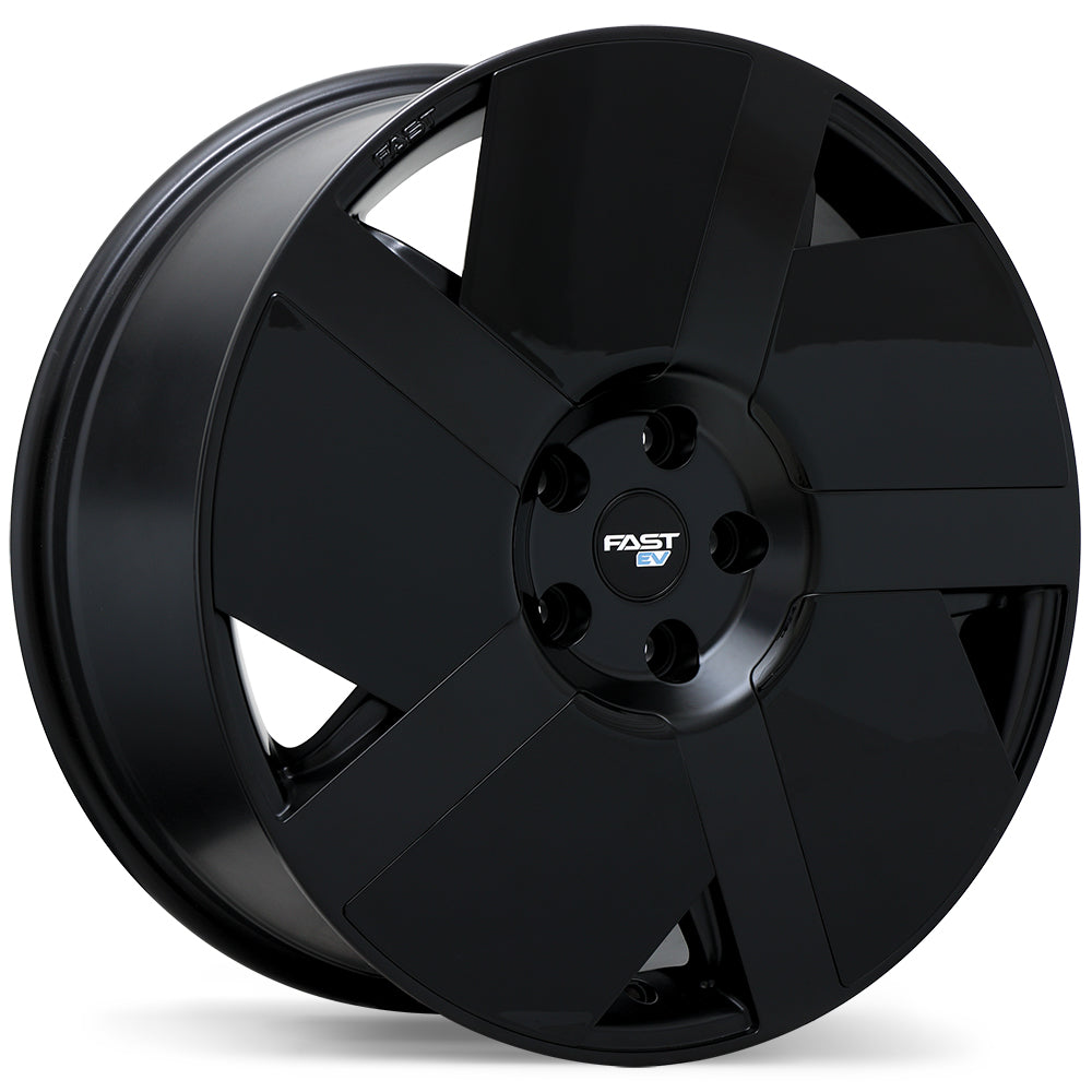 Fast Wheels EV06, 19x9.5, 5x114.3, ET45, CB64.1, Satin Black - FE06-1995-65BT+45C641
