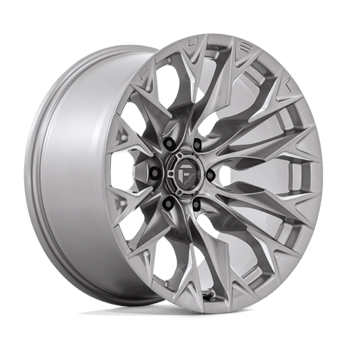 Fuel 1PC D806 FLAME, 20X10, 8X165.1, ET-18, CB125.1, PLATINUM
