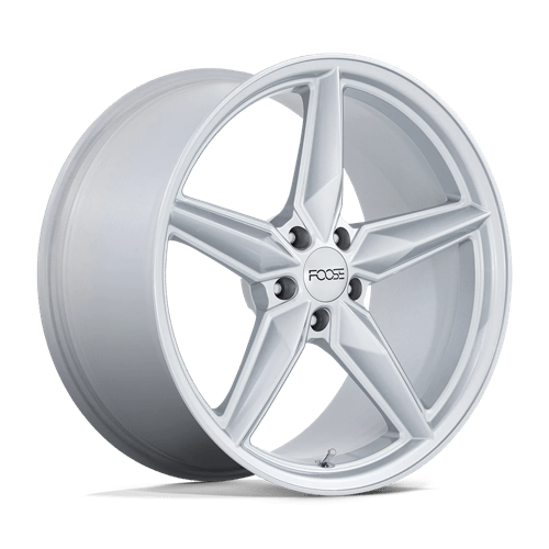 Foose 1PC F174 CF8, 20X10, 5X114.3, ET35, CB70.7, GLOSS SILVER