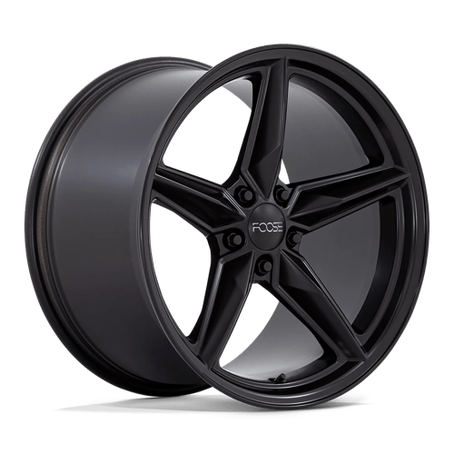 Foose 1PC F175 CF8, 20X10, 5X115, ET20, CB71.5, MATTE BLACK