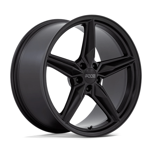 Foose 1PC F175 CF8, 20X10, 5X114.3, ET35, CB70.7, MATTE BLACK