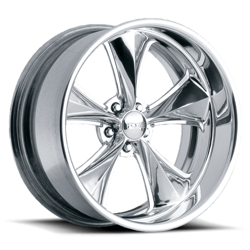 Foose 2PC F201 NITROUS, 18X8, 5X120.65, ET0, CB72.56, HIGH LUSTER POLISHED