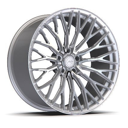 AL13 FR100, Deep Concave Profile, 21x11, 5x108 to 5x132, ET9 to 54, CB57.1 to 84.1, Diamond Silver
