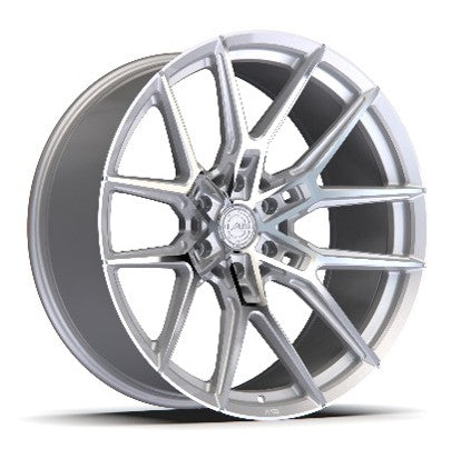 AL13 FR66, Deep Concave Profile, 24x10, 6x139.7, ET20, CB77.8, Diamond Silver