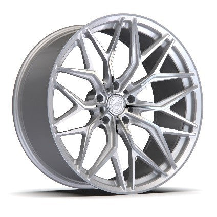 AL13 FR80, Deep Concave Profile, 22x10.5, 5x108 to 5x132, ET2 to 48, CB57.1 to 84.1, Diamond Silver