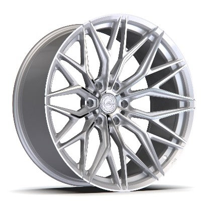 AL13 FR86, Deep Concave Profile, 24x10, 6x139.7, ET20, CB77.8, Diamond Silver
