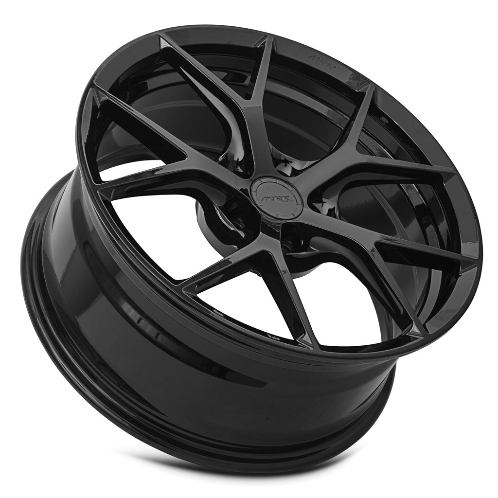 MRR FS6, 19x8.5, 5x114.3, ET35, CB73.1, Gloss Black