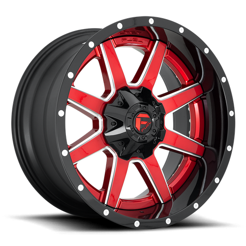 Fuel 1PC D250 MAVERICK, 20X10, 8X165.1, ET-19, CB125.1, GLOSS RED