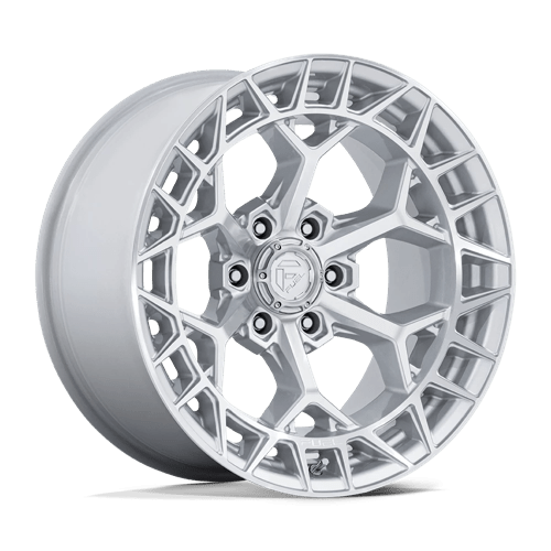 Fuel 1PC FC873 CHARGER, 22X12, 6X135, ET-44, CB87.1, GLOSS SILVER W/ MACHINED FACE