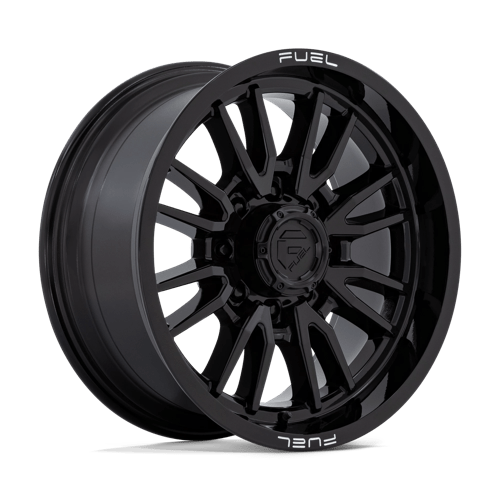 Fuel 1PC D760 CLASH, 20X9, 8X180, ET1, CB124.2, GLOSS BLACK