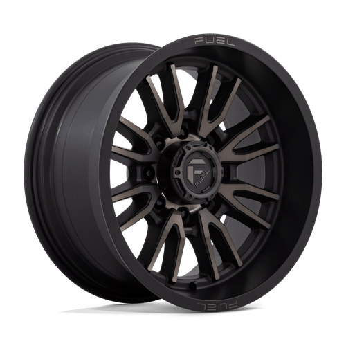 Fuel 1PC D762 CLASH, 20X10, 8X170, ET-18, CB125.1, MATTE BLACK DOUBLE DARK TINT
