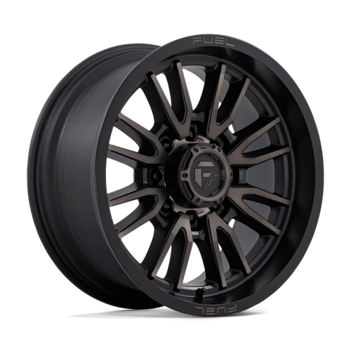Fuel 1PC D762 CLASH, 20X9, 8X165.1, ET1, CB125.1, MATTE BLACK DOUBLE DARK TINT