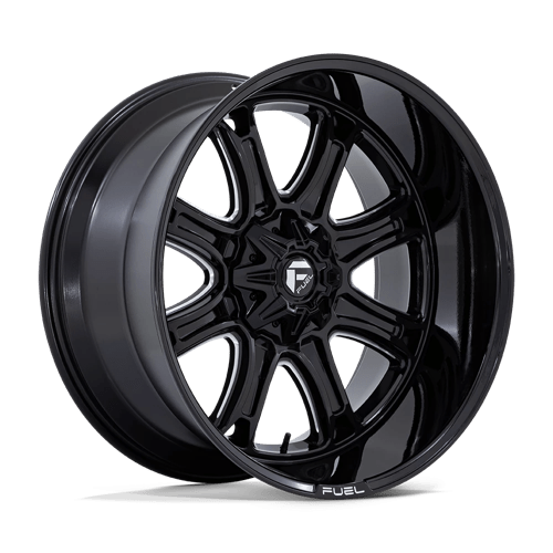 Fuel 1PC DARKSTAR, 22X10, 8X170, ET10, CB125.1, GLOSS BLACK MILLED