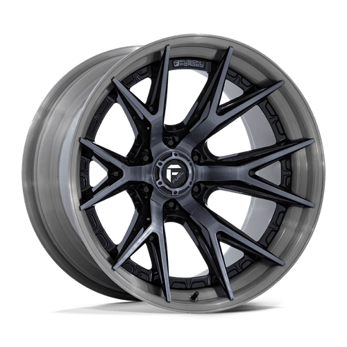 Fuel 1PC FC402 CATALYST, 18X9, 6X135, ET1, CB87.1, GLOSS BLACK BRUSHED DARK TINT