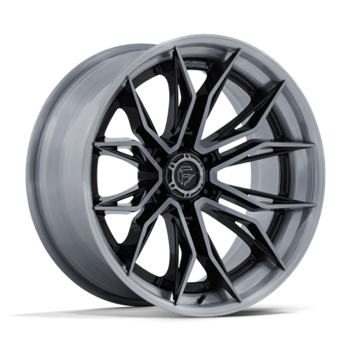 Fuel 1PC FC404 MUTINY, 20X9, 6X139.7, ET20, CB106.1, GLOSS BLACK BRUSHED DARK TINT